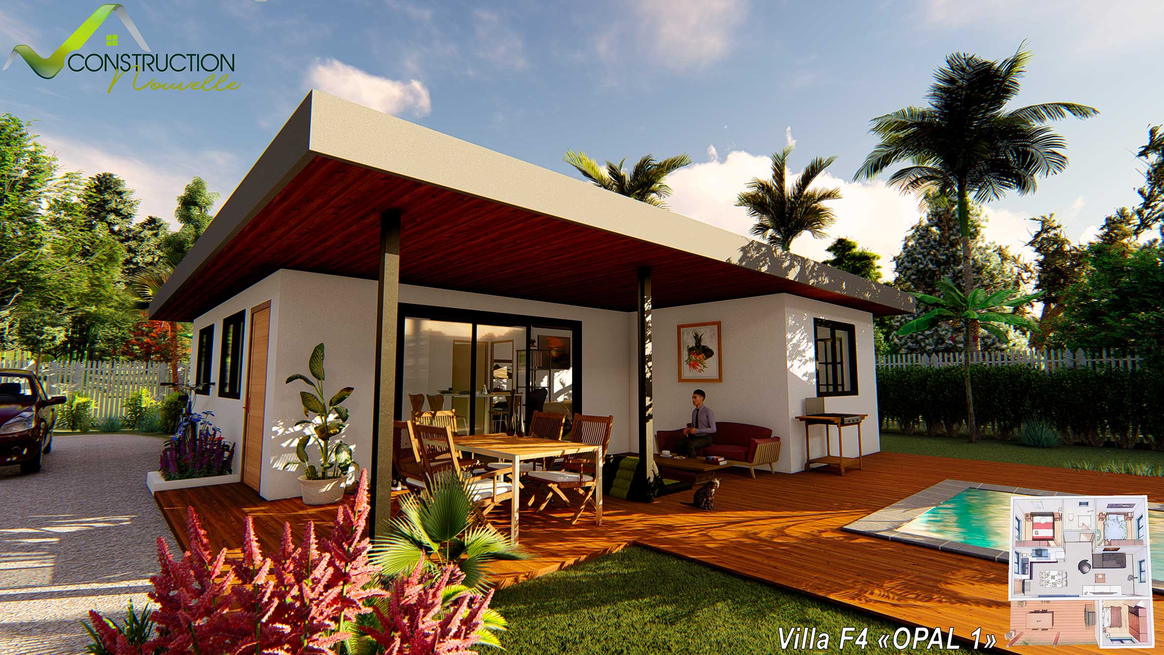 Villa F3 OPAL 1
