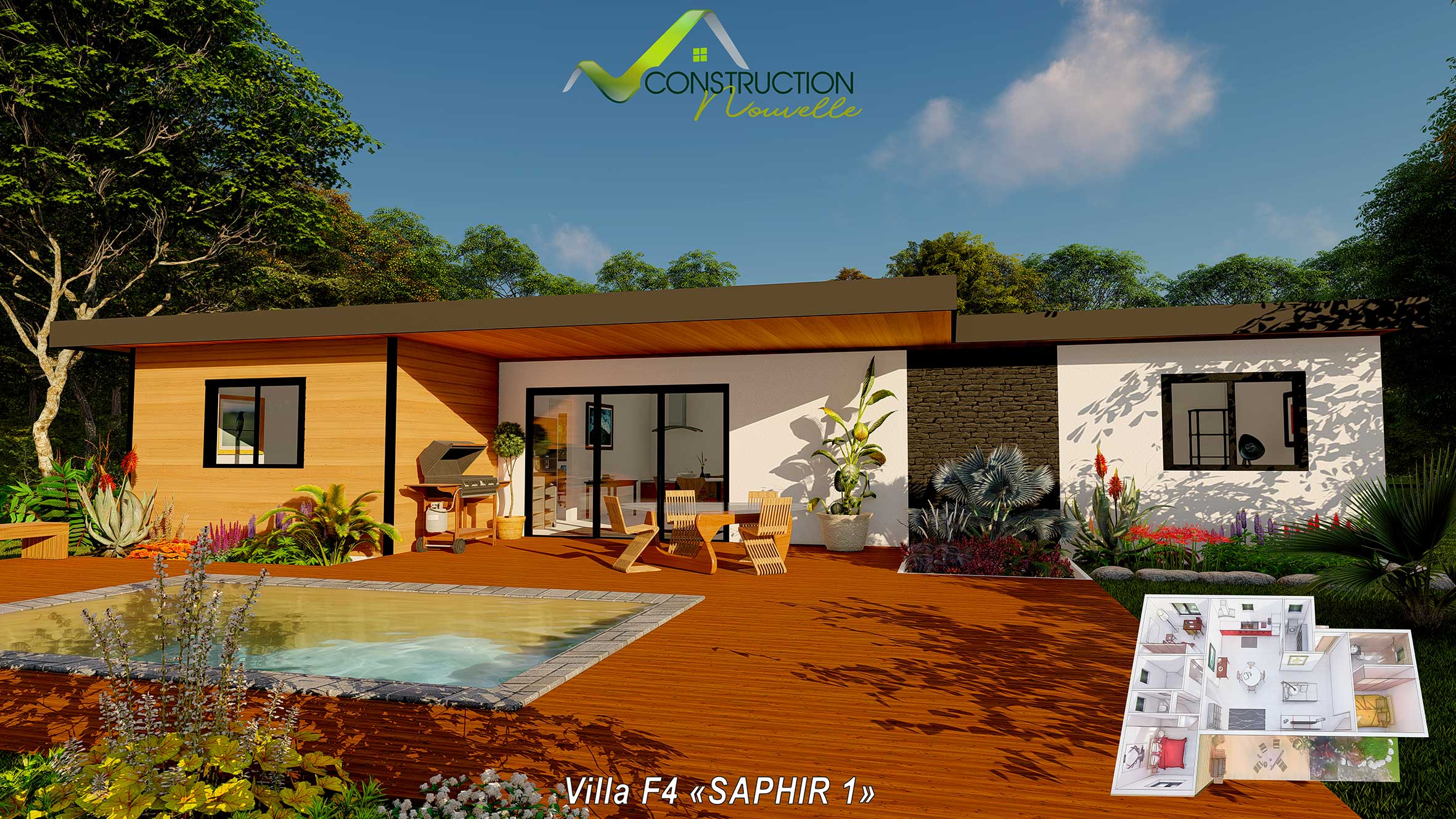 Villa F3 OPAL 1