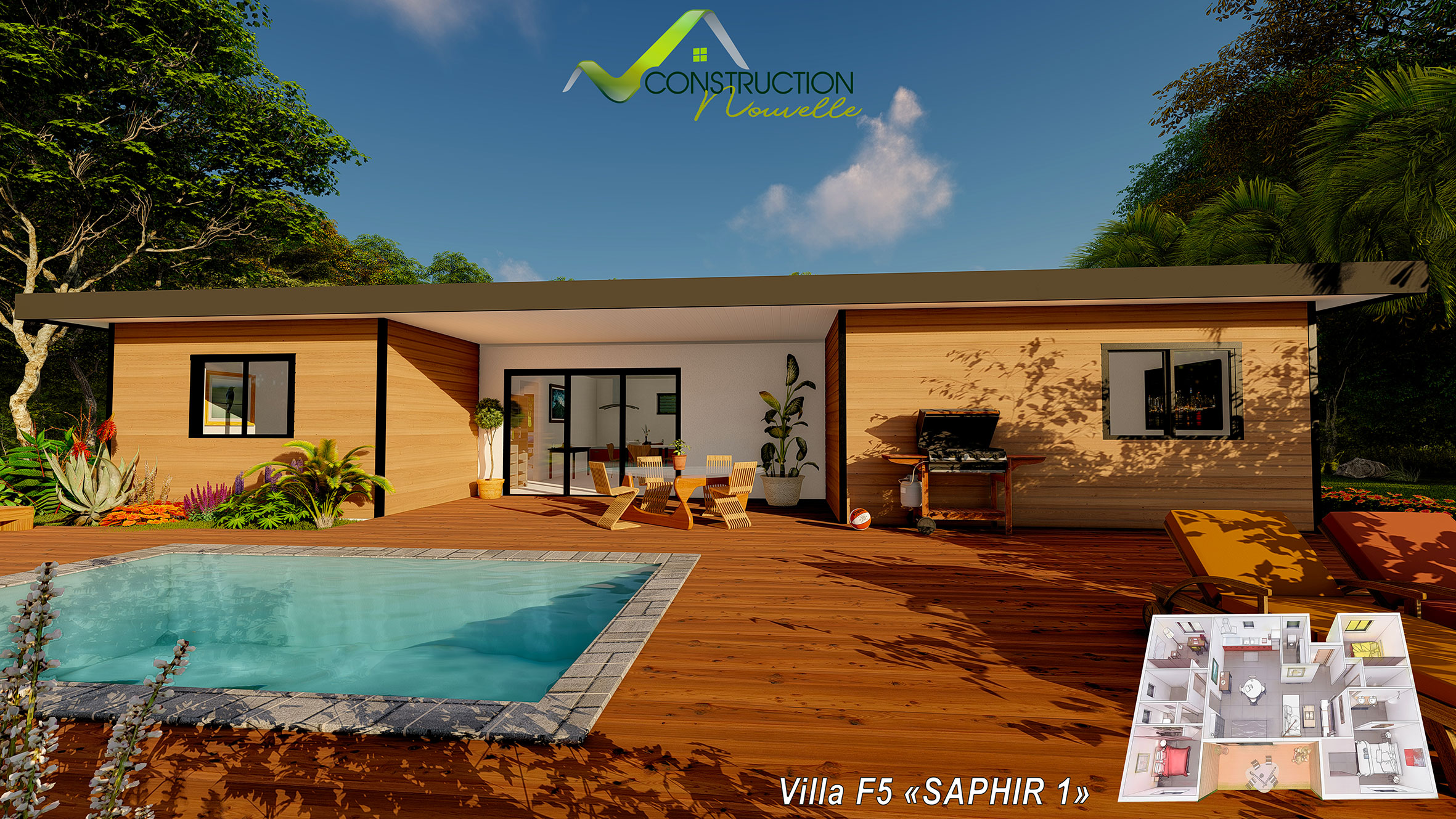 Villa F3 OPAL 1